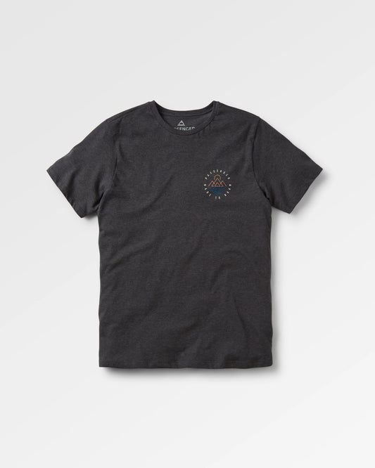 Escapism Recycled Cotton T-Shirt - Charcoal Marl