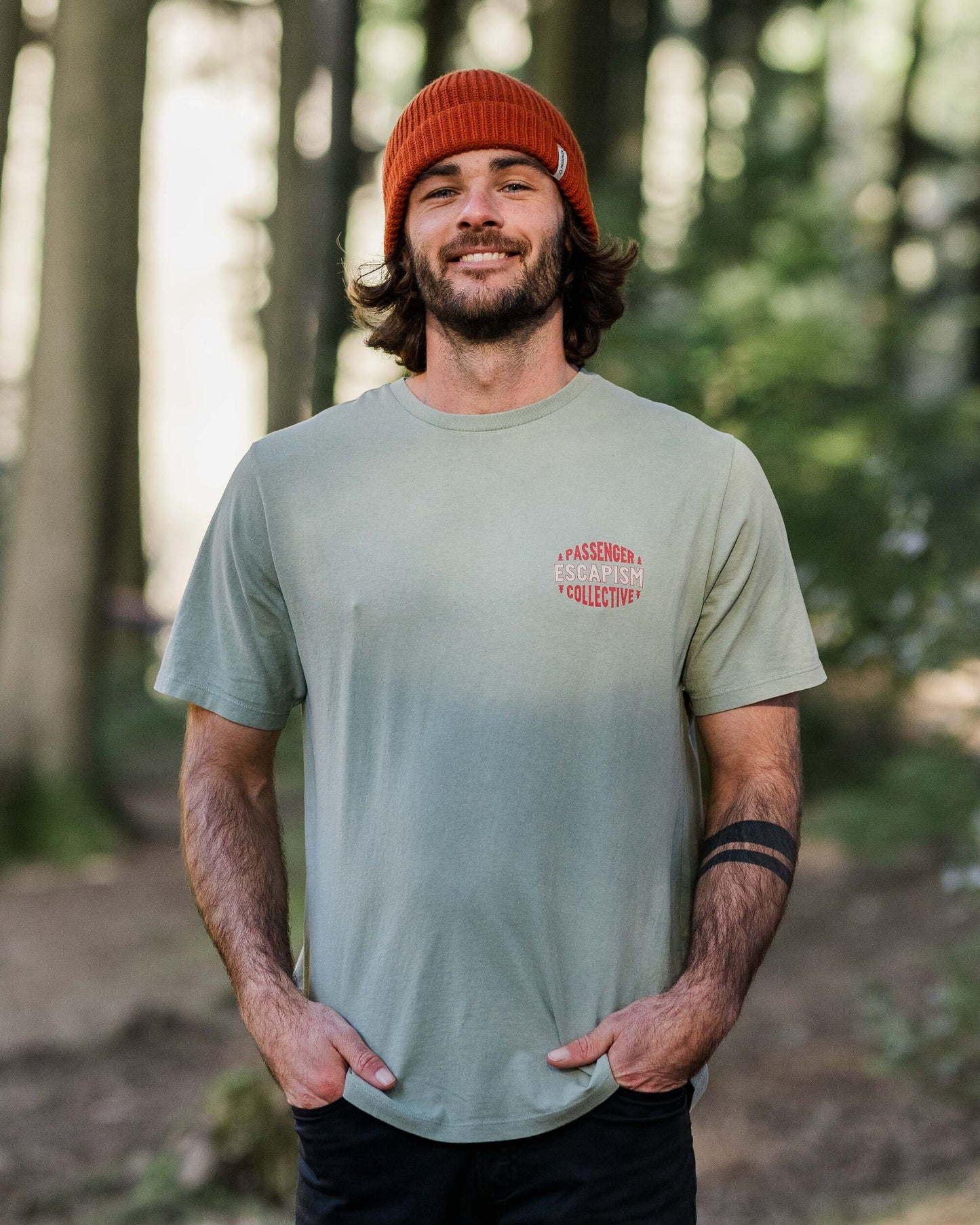Reconnect Recycled Cotton T-Shirt - Pistachio