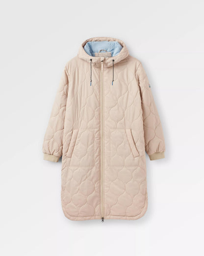 Flora 2.0 Long Insulated Jacket - White Pepper