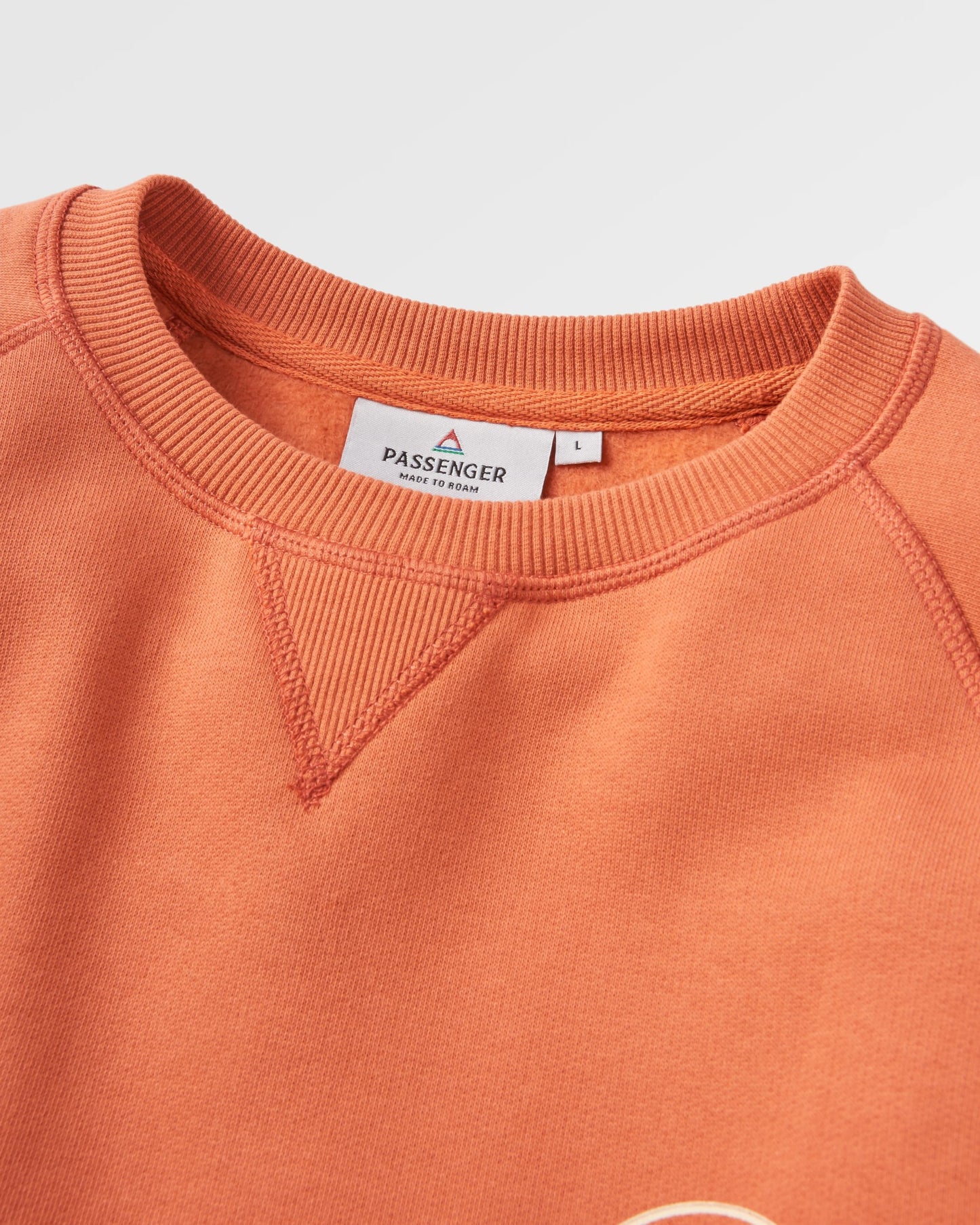 Odyssey Organic Cotton Sweatshirt - Burnt Orange