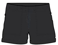 Hide_Carriso Organic Cotton Shorts - Black