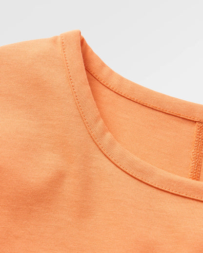Dream Organic Cotton Oversized LS T-Shirt - Apricot