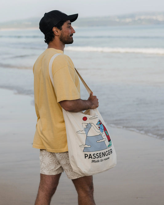 Male_Sneaky Peak Organic Cotton Tote Bag - Multi - Passenger