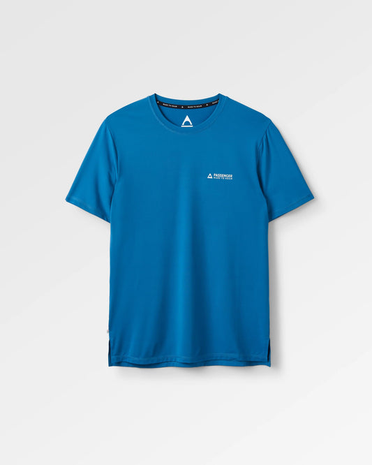All Day Active Recycled T-Shirt - Blue Steel