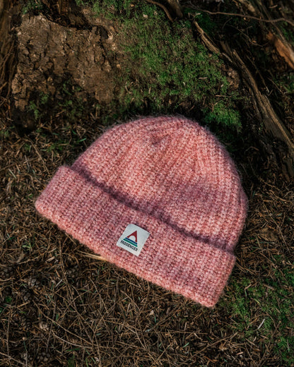 Redwood Fleece Lined Recycled Beanie - Rose