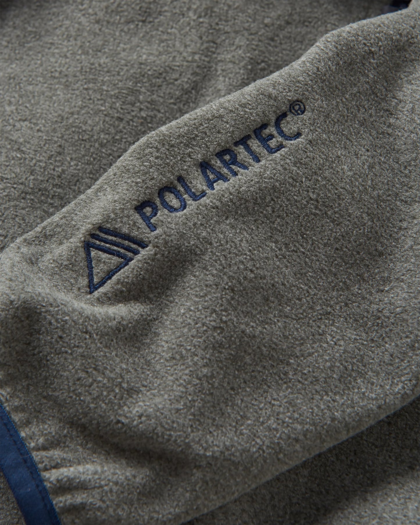 Switchback Recycled Micro Polartec® Fleece - Grey Marl 2