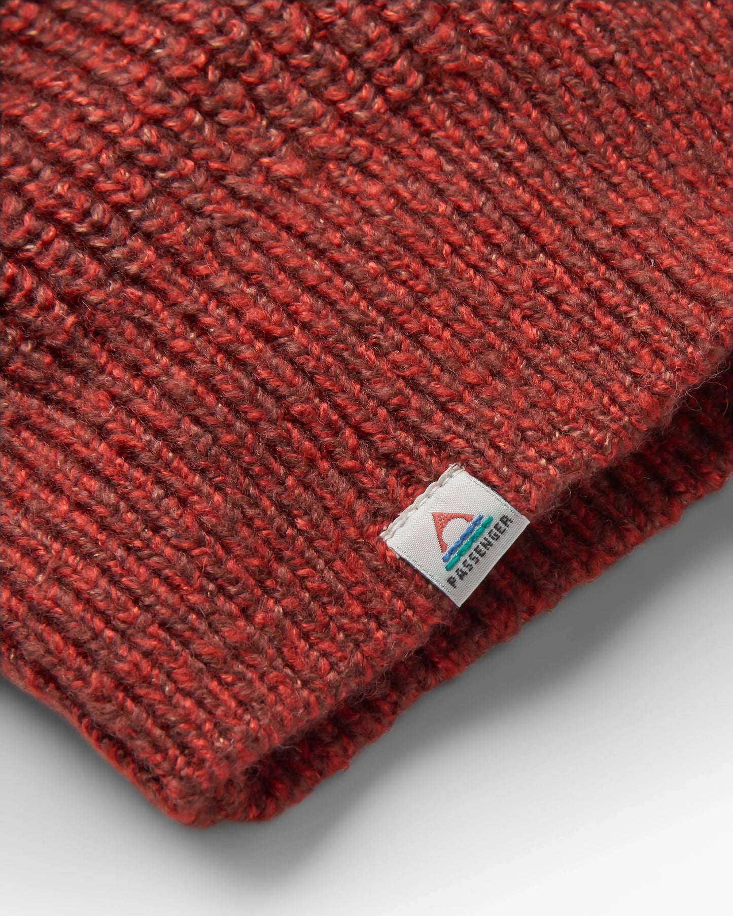 Fog Recycled Knitted Jumper - Red Ochre