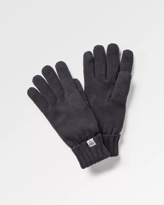 Gale Recycled Knitted Gloves - Deep Navy