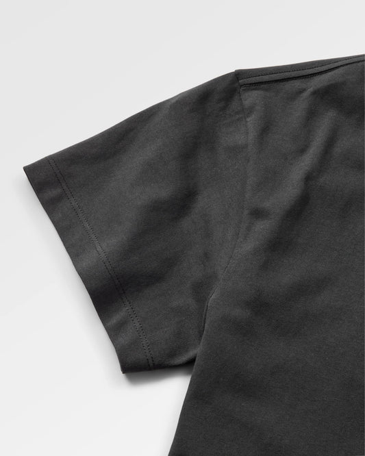 Elbio Recycled Cotton T-Shirt - Black