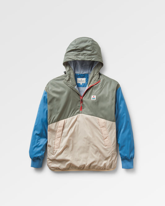 Moonlight Recycled Insulated Smock - Dusty Olive