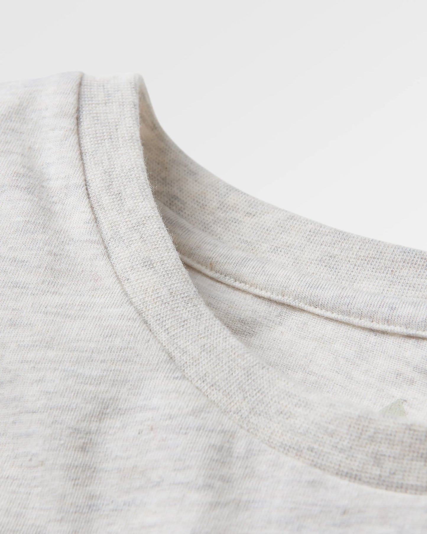 Yuca Organic Cotton T-Shirt - Birch Marl