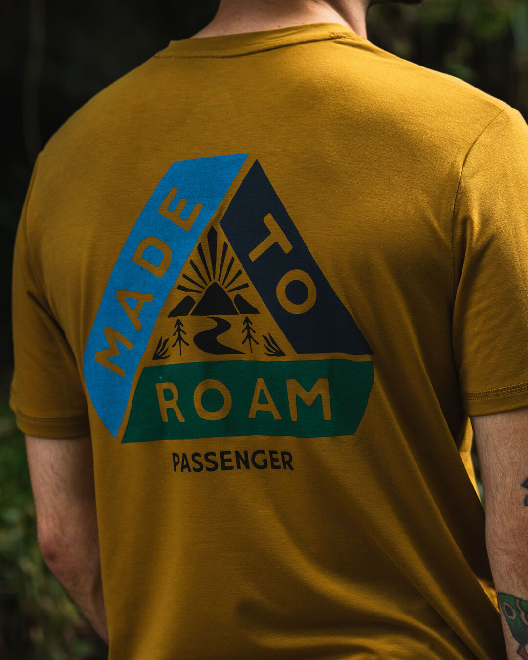 Trail Active Recycled T-shirt - Dusty Ochre