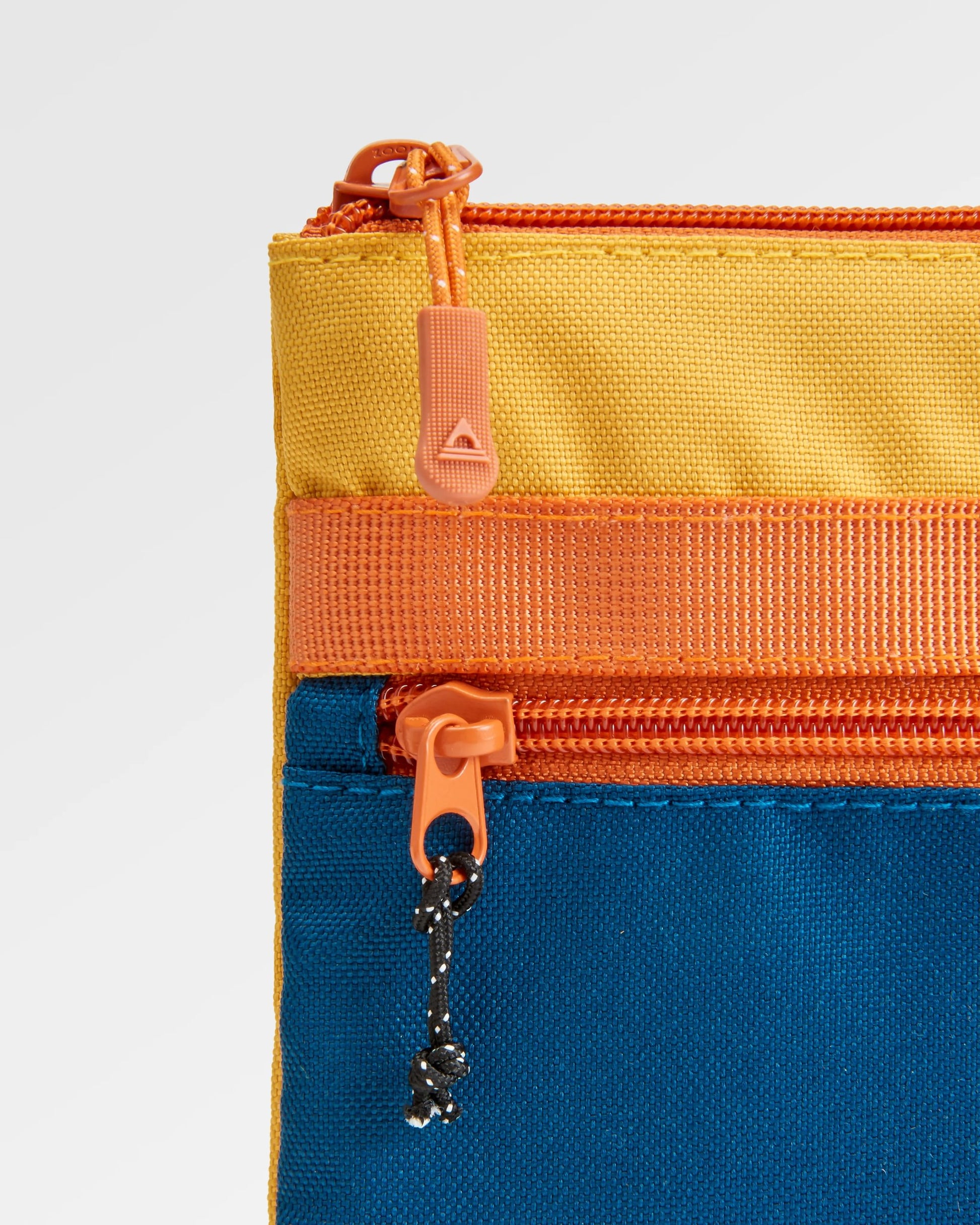 Essentials Recycled Pouch - Tidal Blue Orange Multi