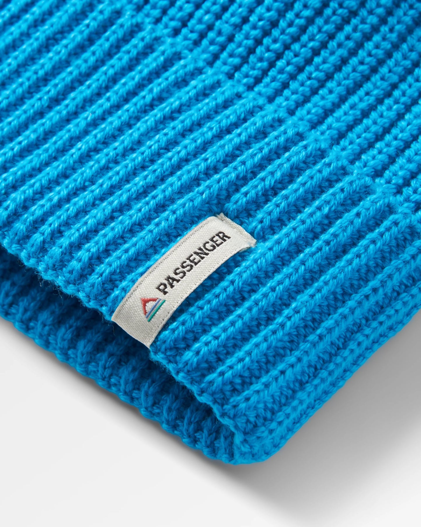 Compass Recycled Beanie - Bluejay