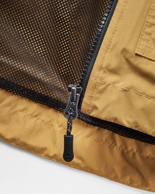 Tallows Recycled Water Resistant Jacket - Mustard Gold