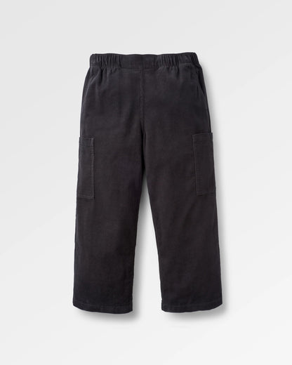 Someday Organic Cotton Corduroy Trouser - Black