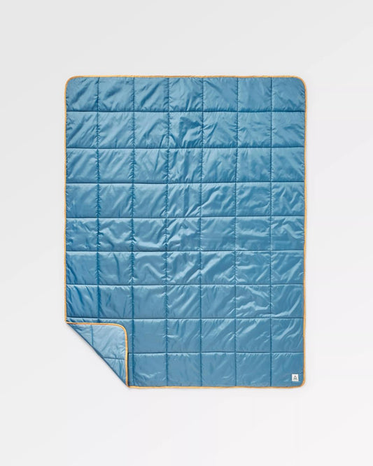 Travel Recycled Ripstop Blanket - Washed Blue