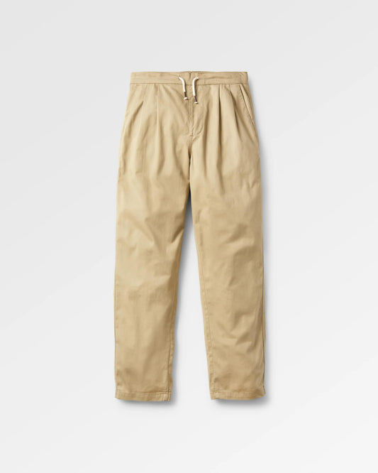 Compass Elasticated Waist Trouser - Biscuit