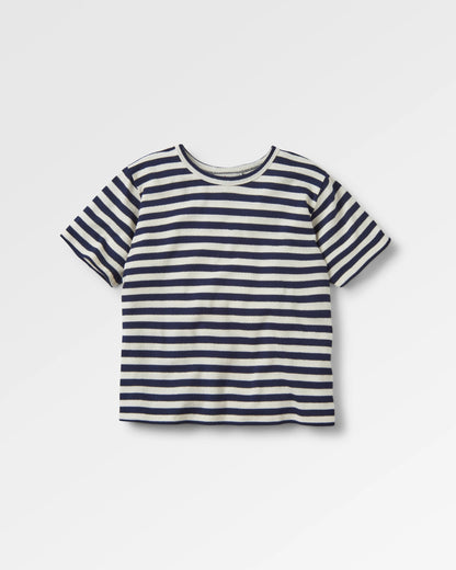 Panorama Organic Cotton T-Shirt - Deep Navy