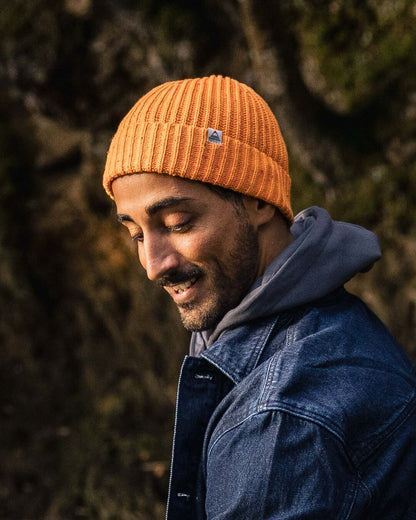Male_Fisherman 2.0 Recycled Cotton Beanie - Apricot