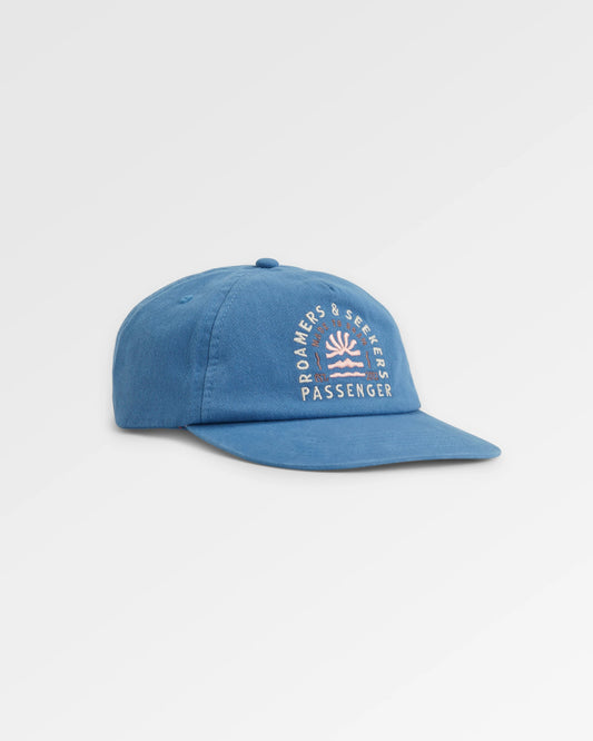 Seekers Recycled Cotton Low Profile Cap - Moonlight Blue