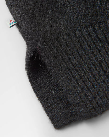 Cove Recycled Knitted Jumper - Black