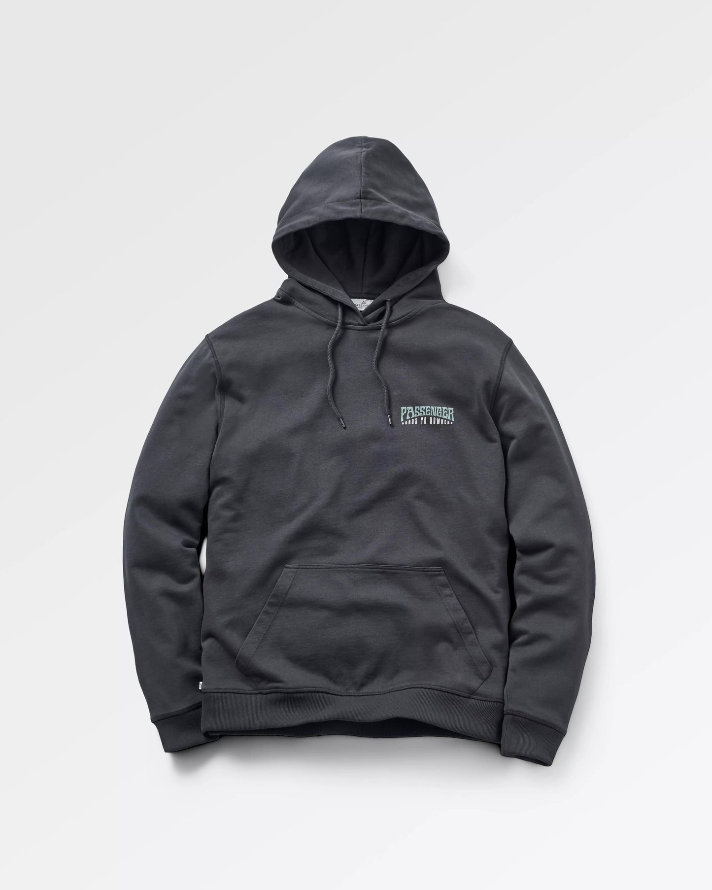 Decade Recycled Cotton Hoodie - Black