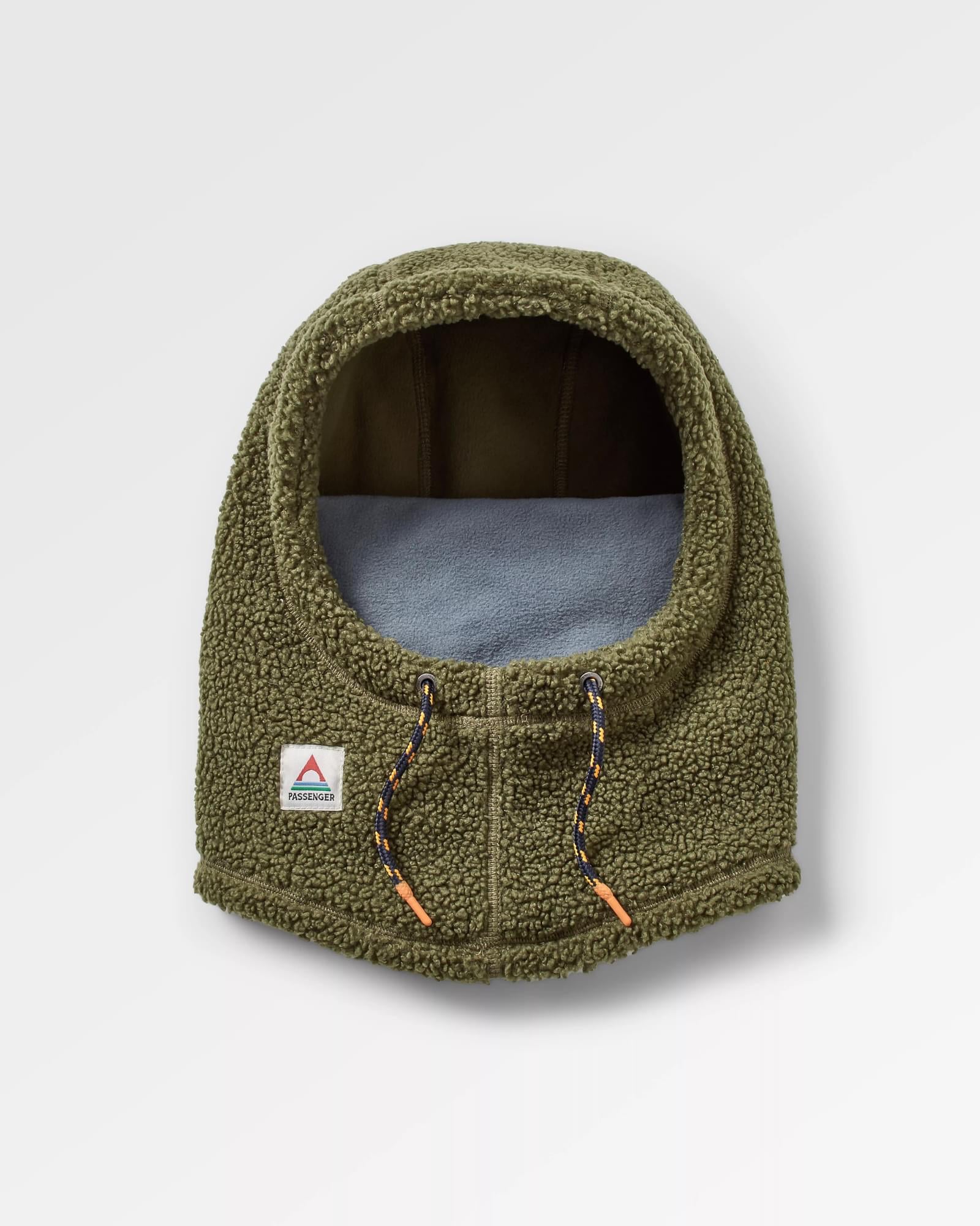 Snowdrift Recycled Fleece Hood - Khaki