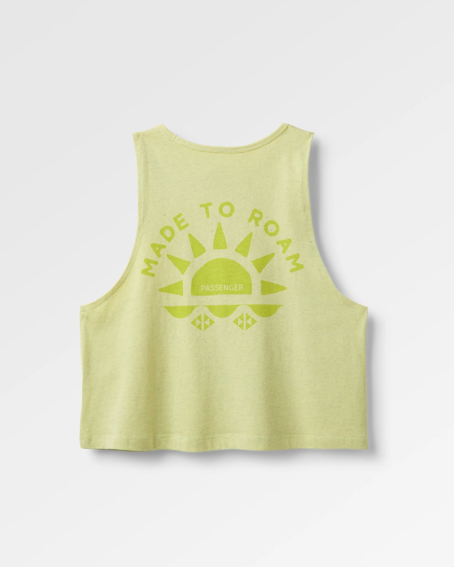 Sunburst Organic Vest - Soft Lime Juice