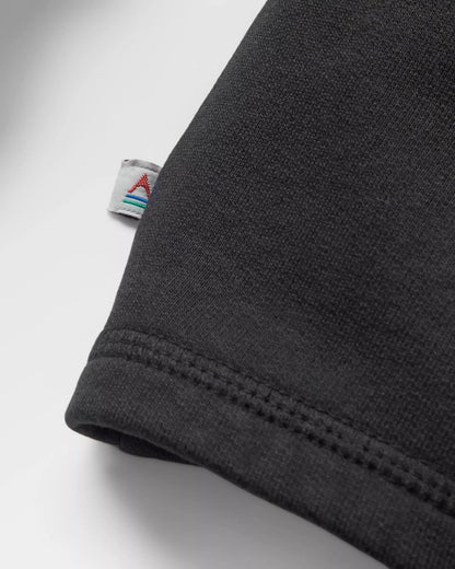 Remote Recycled Cotton Sweatshirt - Black