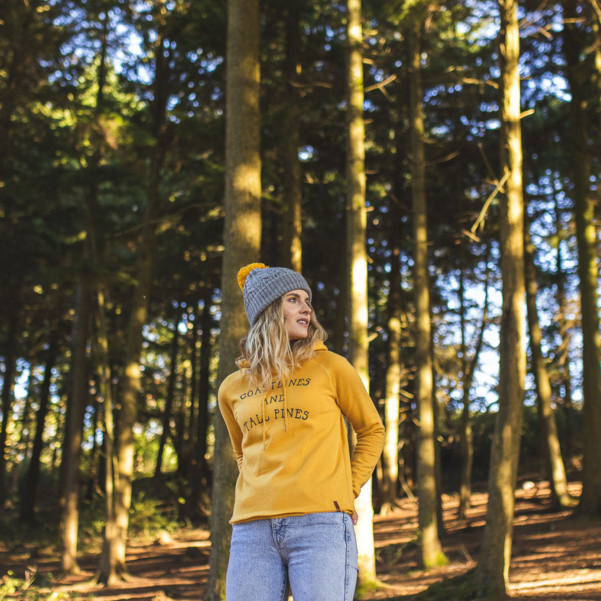Voyage Recycled Hoodie - Mustard Yellow