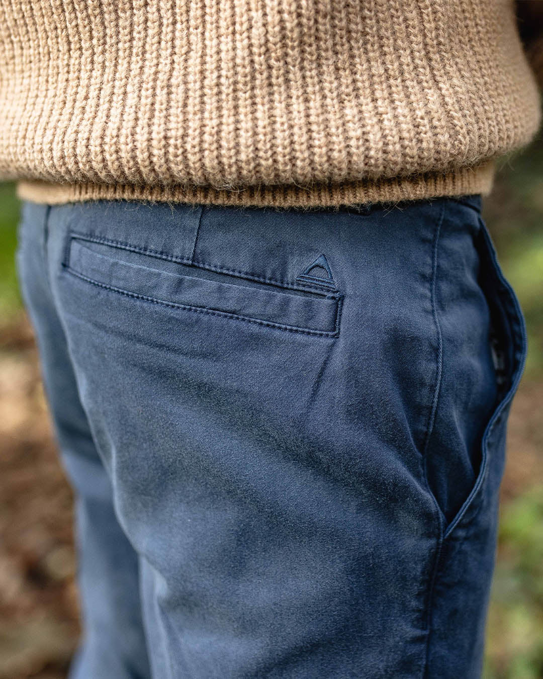 365 Organic Cotton Trouser - Dark Denim