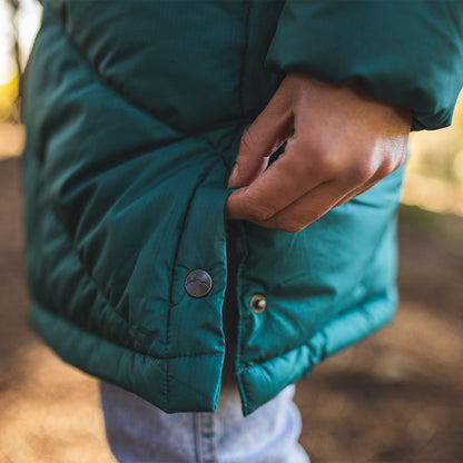 Kinsey Recycled Jacket - Storm Green