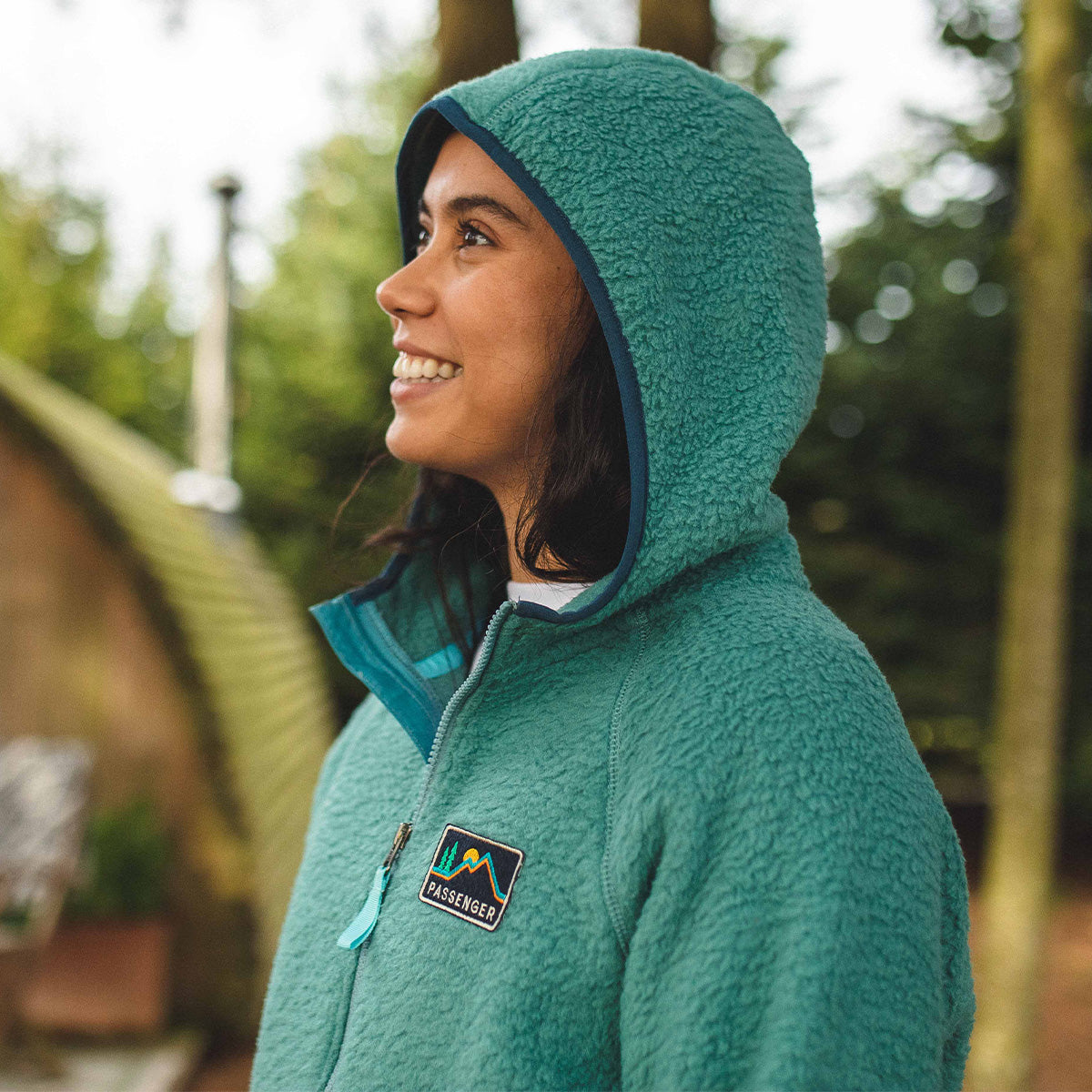 Green shop ladies fleece