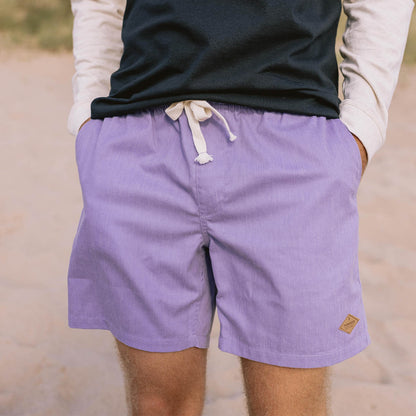 Backcountry Shorts - Chalk Violet