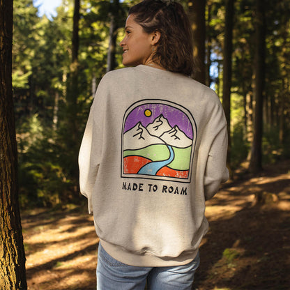 Friday Collective Recycled Sweatshirt - Milky Marl