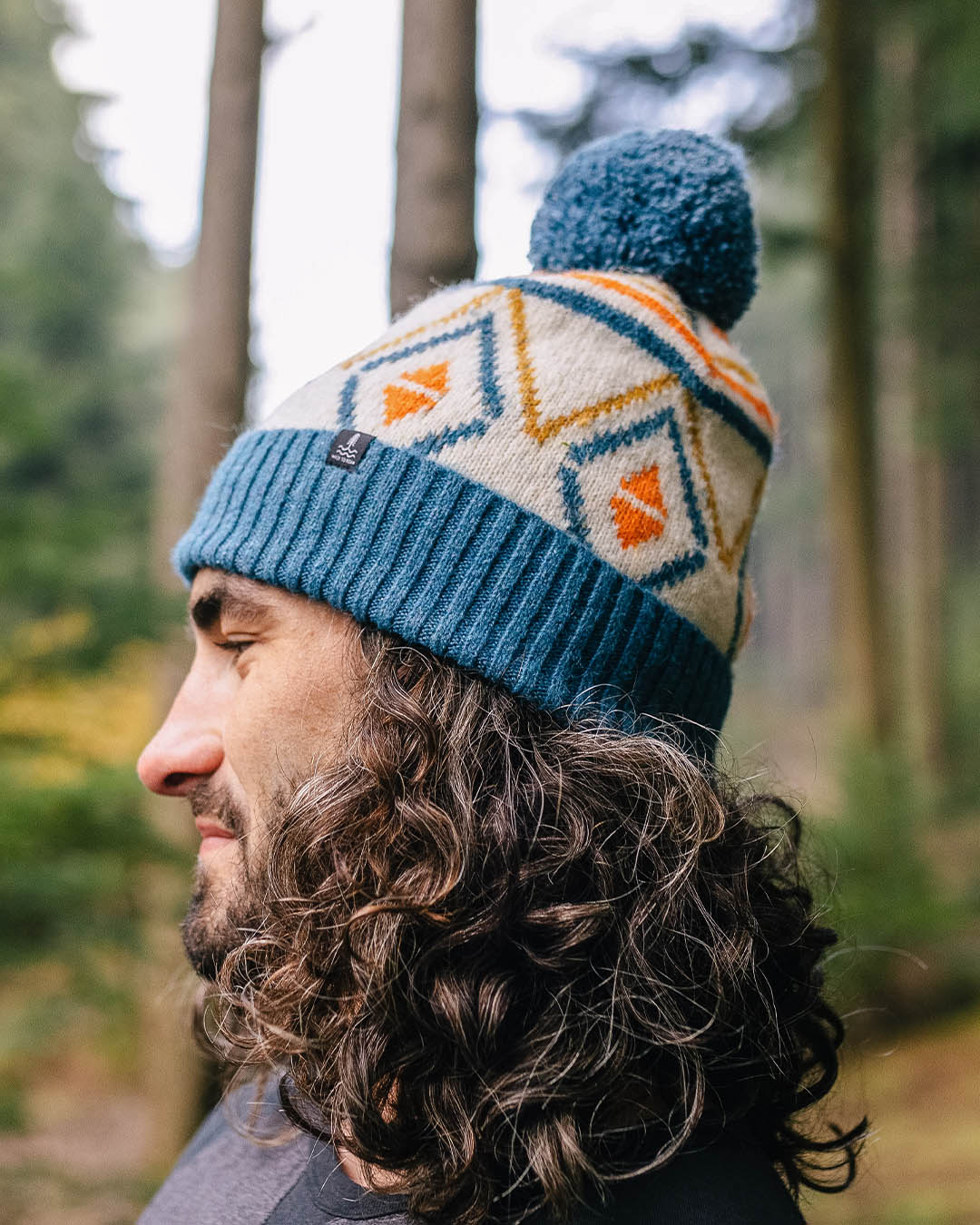 Ember Recycled Bobble Hat - Grey Marl
