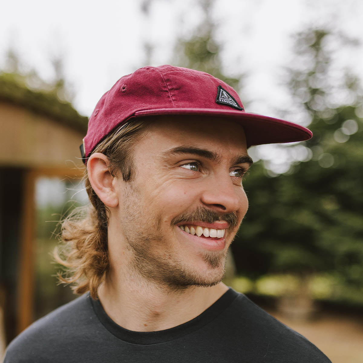 Fixie Recycled Cotton 5 Panel Cap - Russet