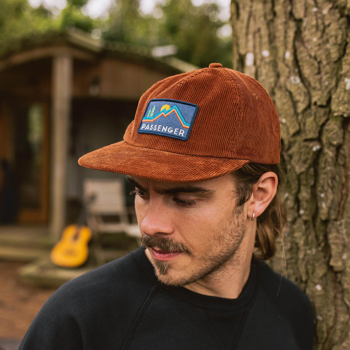 Fluke Recycled Cord 5 Panel Cap - Picante Red