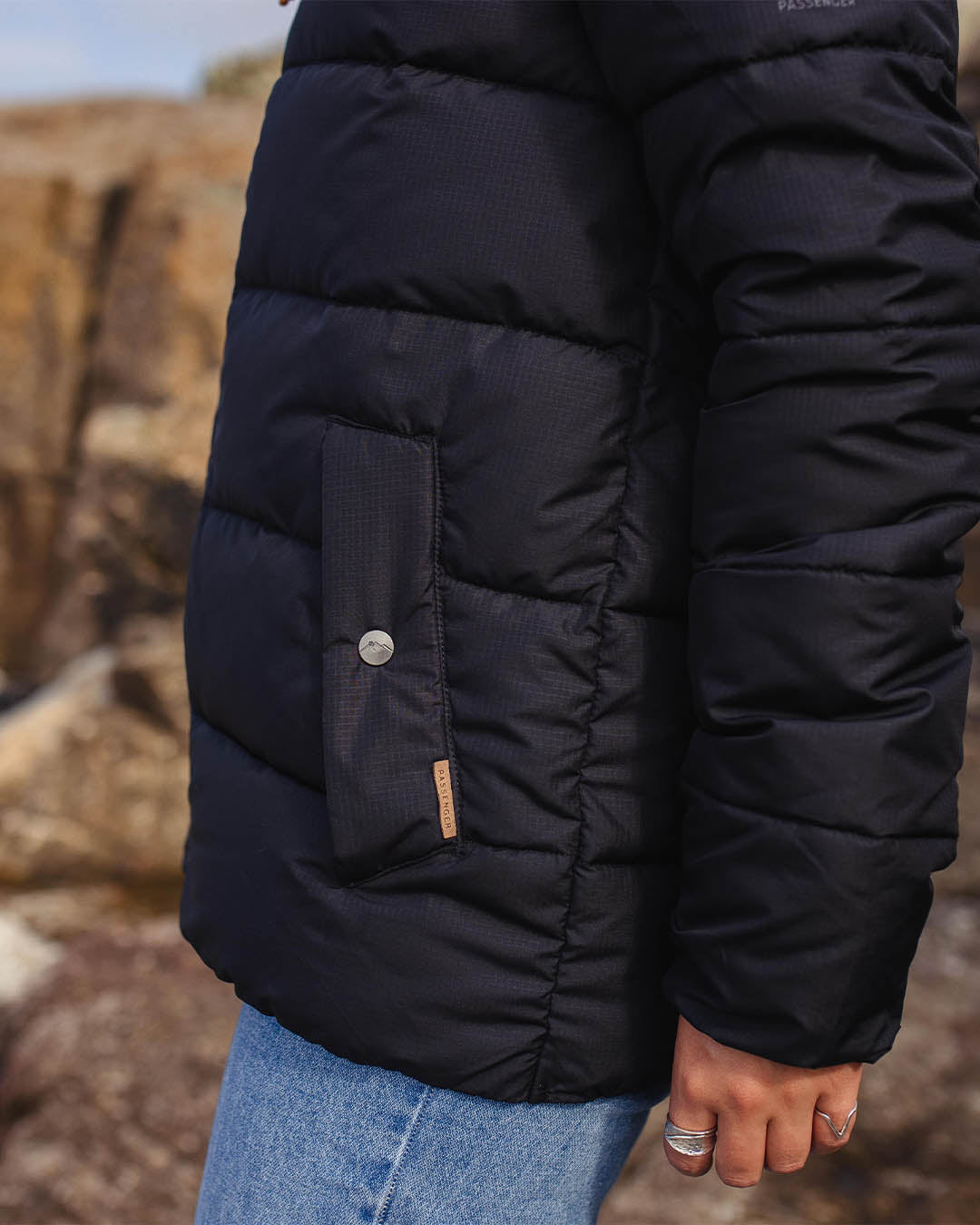 Parks Recycled Insulated Jacket - True Black