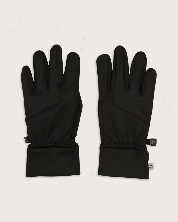 Jacks Recycled Touch Screen Gloves - Black