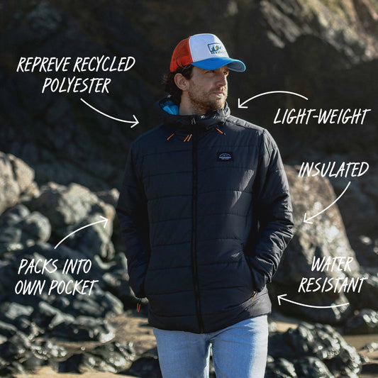 Patrol Recycled Insulated Jacket - Black