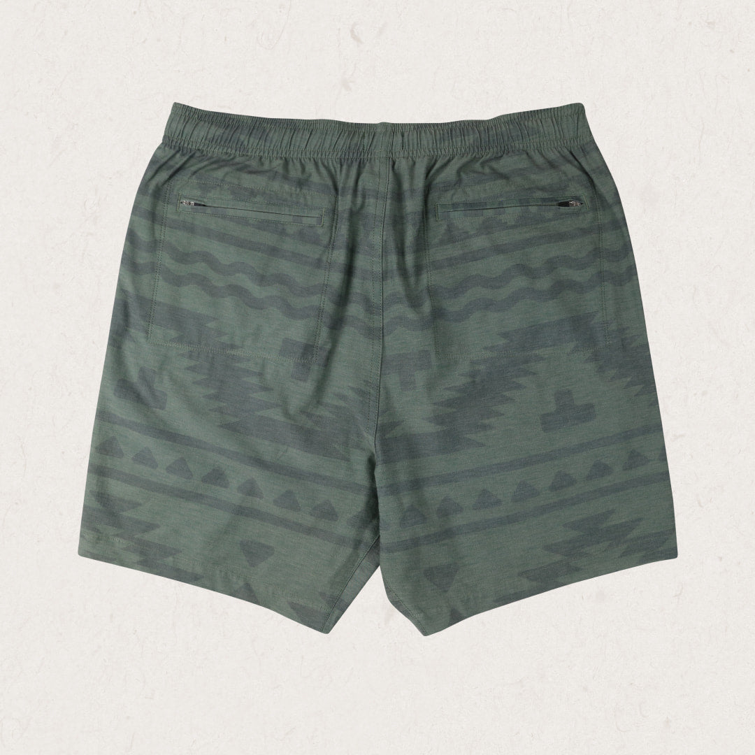 Traveller Organic All Purpose Short - Dark Ivy Adrift