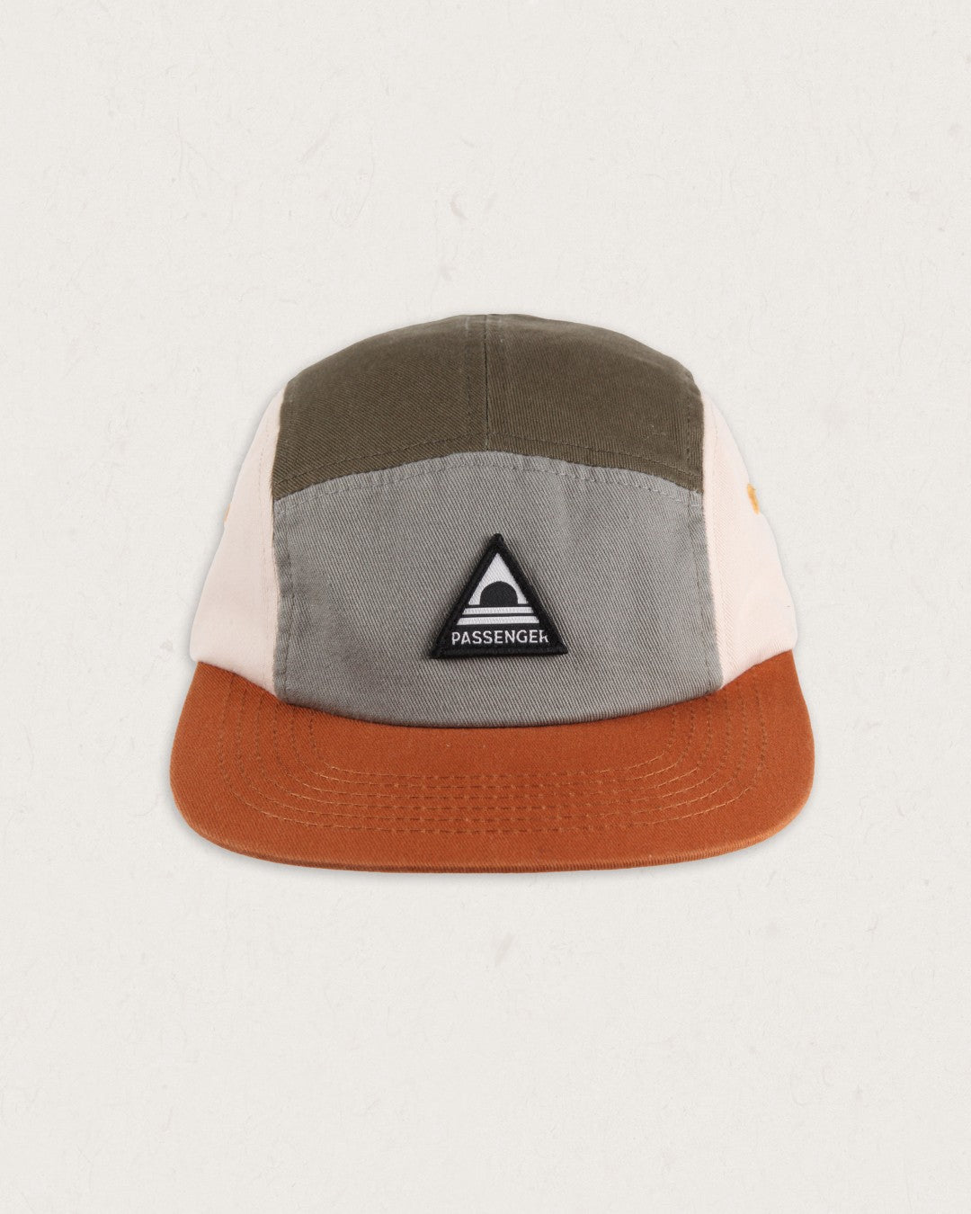 Fixie Recycled 5 Panel Hat Apple Green Multi – Passenger