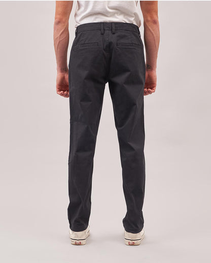 365 Organic Cotton Trouser - Faded Black