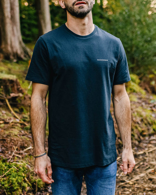 Made To Roam Recycled Cotton T-Shirt - Deep Navy