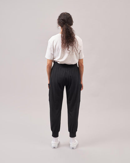 Day Dream Recycled Cotton Trouser - Black